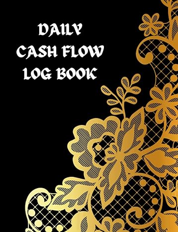 daily cash flow log book easy to use simple and basic layout accounting ledger book for bookkeeping recording