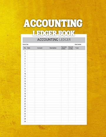 Accounting Ledger Book For Easy Tracking Of Your Finances Logbook