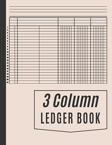 3 Column Ledger Book Simple Income And Expenses Journal For Small Business And Personal Finance