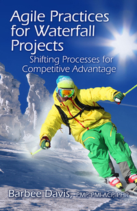 agile practices for waterfall projects shifting processes for competitive advantage 1st edition barbee davis