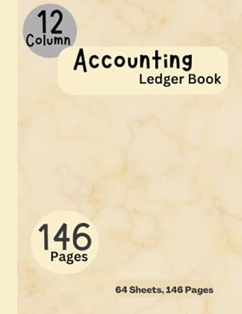 accounting ledger book accounting ledger for bookkeeping and personal finance account recorder and tracker