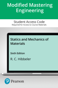 statics and mechanics of materials 6th edition russell c. hibbeler 0138078955, 0137964935, 9780138078959,