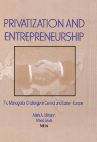 privatization and entrepreneurship the managerial challenge in central and eastern europe 1st edition