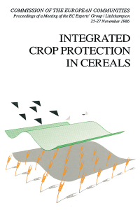 integrated crop protection in cereals 1st edition r. cavalloro 9061918448, 1000162540, 9789061918448,