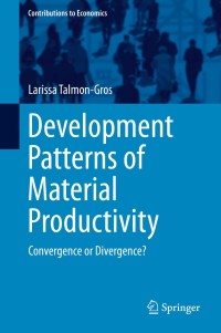 development patterns of material productivity convergence or divergence 1st edition larissa talmon gros