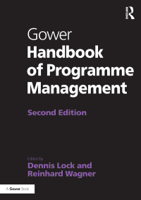 gower handbook of programme management 2nd edition reinhard wagner , dennis lock 1472445775, 1000152073,