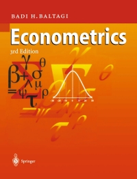 econometrics 3rd edition badi h. baltagi 3540435018, 3662046938, 9783540435013, 9783662046937
