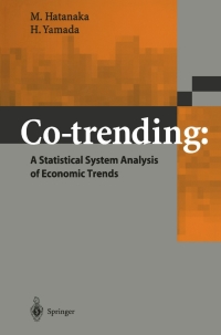 co trending a statistical system analysis of economic trends 1st edition m. hatanaka, h. yamada 443140158x,