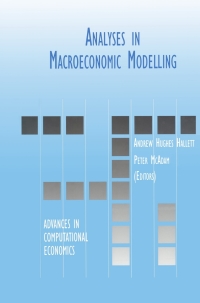analyses in macroeconomic modelling 1st edition andrew j. hughes hallett, peter mcadam 0792385985,