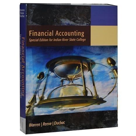 financial accounting 1st edition carl s. warren 1424077281, 978-1424077281