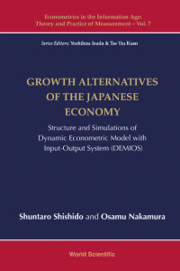 growth alternatives of the japanese economy structure and simulations of dynamic econometric model with