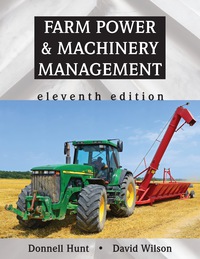 farm power and machinery management 11th edition donnell hunt 1478626968, 1478631562, 9781478626961,