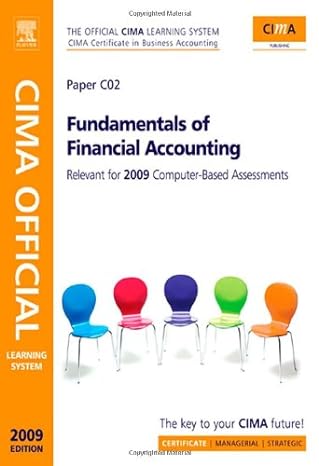 cima official learning system fundamentals of financial accounting 5th edition henry lunt 0750686960,