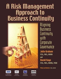 a risk management approach to business continuity aligning business continuity with corporate governance
