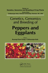 genetics genomics and breeding of peppers and eggplants 1st edition byoung cheorl kang 1466577452,