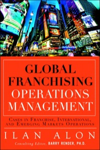 global franchising operations management cases in international and emerging markets operations 1st edition