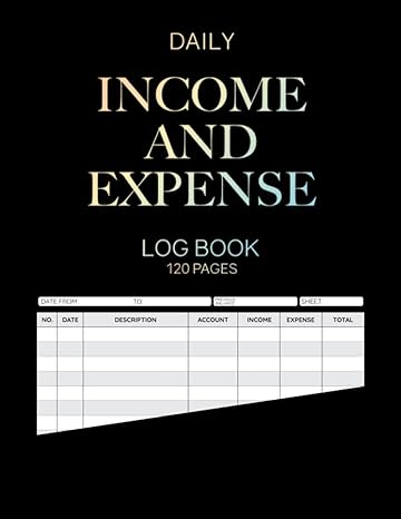 daily income and expense log book 120 pages  nikkiz studio 979-8422501007