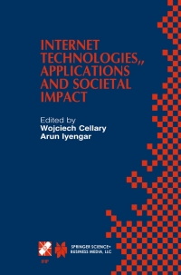 internet technologies  applications and societal impact 1st edition wojciech cellary , arun iyengar