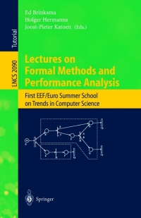 lectures on formal methods and performance analysis first eef or euro summer school on trends in computer
