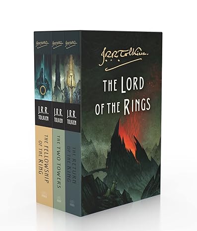 the lord of the rings 3-book paperback box set  j.r.r. tolkien 0358439191, 978-0358439196