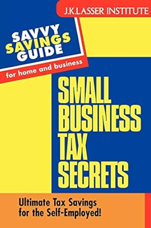 small business tax secrets 1st edition gary w. carter 0471460605, 978-0471460602