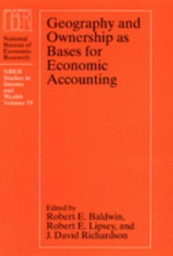 geography and ownership as bases for economic accounting 1st edition robert e. lipsey , robert e. lipsey ,