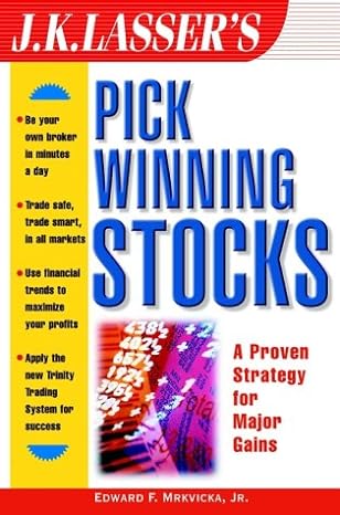 pick winning stocks 1st edition edward f. mrkvicka jr. 0471393576, 978-0471393573
