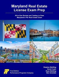 maryland real estate license exam prep all in one review and testing to pass marylands psi real estate exam