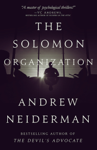 the solomon organization  andrew neiderman 1626817898, 9781626817890