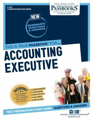 accounting executive c-1072 passbooks study guide 1st edition national learning corporation 1731810725,