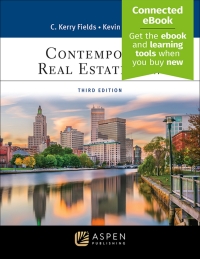 contemporary real estate law 3rd edition c. kerry fields , kevin c. fields 1543839495, 9781543839494