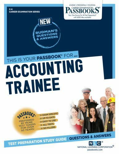 accounting trainee c-6 passbooks study guide 1st edition national learning corporation 1731800061,