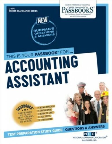 accounting assistant c-1071  passbooks study guide 1st edition national learning corporation 9781731810717,