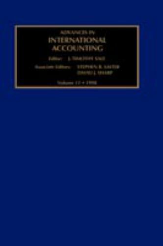 advances in international accounting, volume 11 1st edition d. j. sharp, s. b. salter 9780762303229,