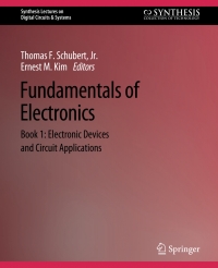 fundamentals of electronics book 1 electronic devices and circuit applications 1st edition thomas f.