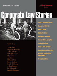corporate law stories 1st edition j. ramseyer 159941421x, 9781599414218