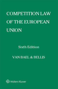 competition law of the european union 6th edition van bael & bellis 9041153985, 9789041153982