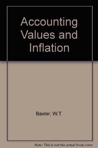 accounting values and inflation 1st edition w.t. baxter 9780070840508, 0070840504