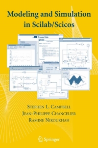 modeling and simulation in scilab scicos with scicoslab 4.4 1st edition stephen l. campbell, jean philippe