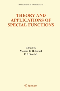 theory and applications of special functions 1st edition mourad e. h. ismai , erik koelink 0387242317,