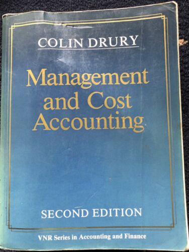 management and cost accounting 2nd edition colin drury 0278000622, 978-0278000629, 978-0278000629