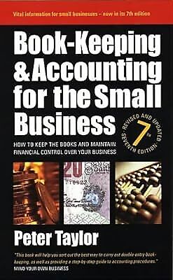 book keeping and accounting for the small business how to keep the books and maintain financial control over