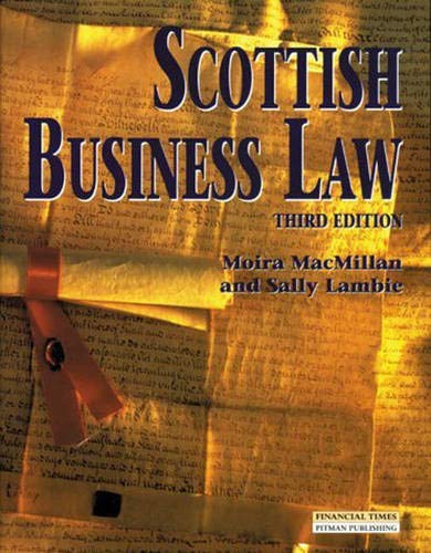 scottish business law 3rd edition moira macmillan 0273620355, 9780273620358