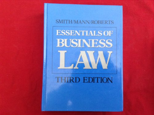 essentials of business law 3rd edition len young smith 0314481435, 9780314481436