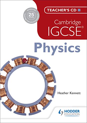 cambridge igcse physics teachers cd teachers guide heather kennett, tom duncan 1444196286, 9781444196283
