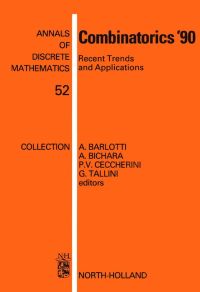 combinatorics 90 recent trends and applications 1st edition a. barlotti , a. bichara , p.v. ceccherini , g.