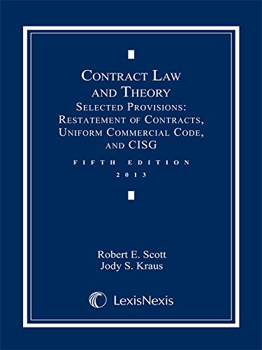 contract law and theory document supplement 5th edition robert scott , jody kraus 0769848958, 9780769848952