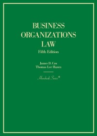 business organizations law 5th edition james cox, thomas hazen 1642424013, 9781642424010