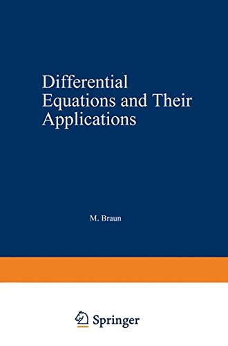 differential equations and their applications 1st edition m. braun 0387901140, 9780387901145