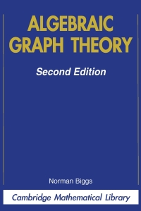 algebraic graph theory 2nd edition norman biggs 0521458978, 9780521458979